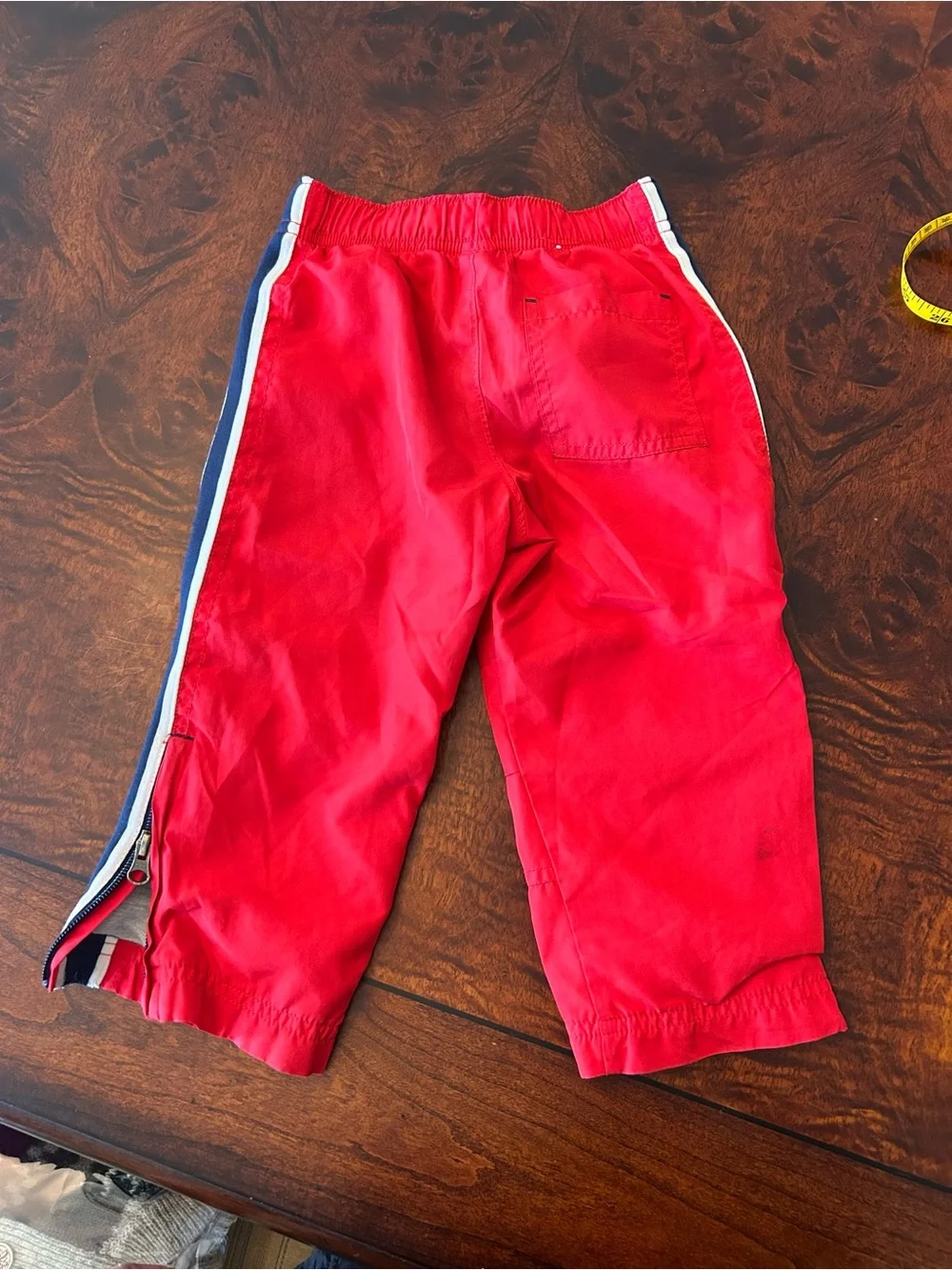 OshKosh B'Gosh Toddler Boys' Athletic Track Pants  2T Red Lined